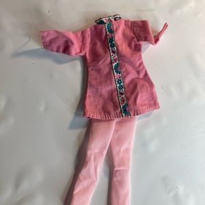 Barbie vintage fashion doll pink floral top leggings outfit Peggy Ann ?